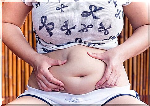 Accumulation of abdominal fat