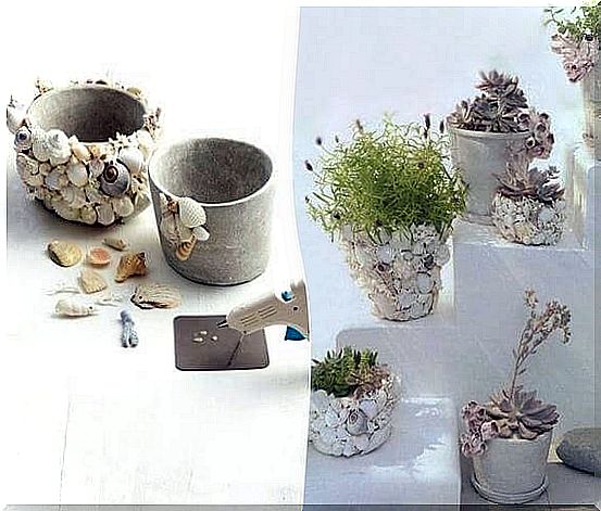 Ideas to create your own vases.