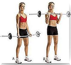 Barbell curl