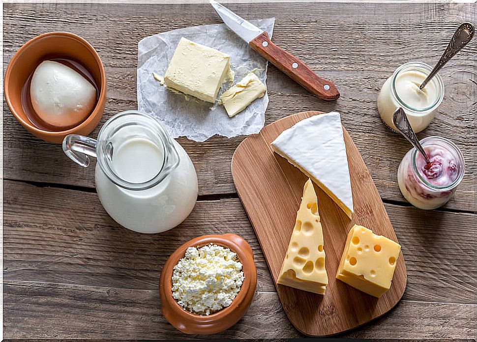 Dairy products promote collagen formation. 