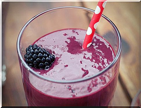 Blackberry Fruit Smoothie