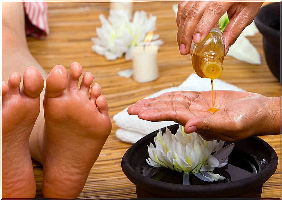 Foot oils